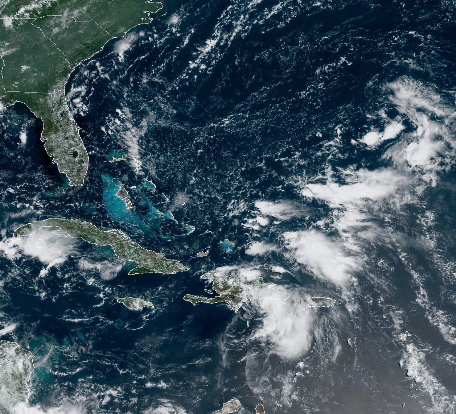Tropical Storm Fred nearing the Dominican Republic, eyes Florida